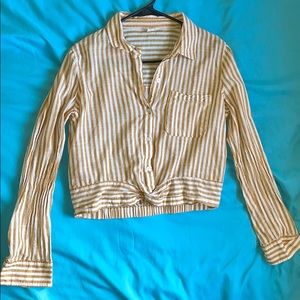 aeropostale button up blouse